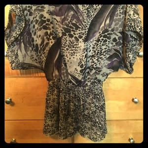 Blouse, size small, dressy and cute! MILEY CYRUS